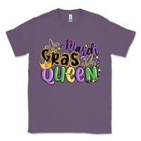 Lavender mardi gras queen Classic Tee - MaliasSmallBusiness