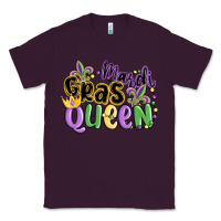 Plum mardi gras queen Classic Tee - MaliasSmallBusiness