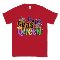 Red mardi gras queen Classic Tee - MaliasSmallBusiness