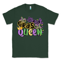 Sports Green mardi gras queen Classic Tee - MaliasSmallBusiness