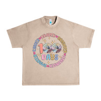 French Oak 100 days of school Urban Heavy Tee - MaliasSmallBusiness
