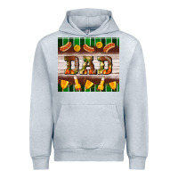 Heather Grey Football Dad Tumbler Urban Hoodie - BundleAndBundleShop