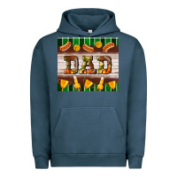 Pigment Midnight Navy Football Dad Tumbler Urban Hoodie - BundleAndBundleShop