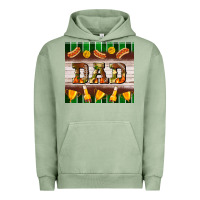Pigment Oil Green Football Dad Tumbler Urban Hoodie - BundleAndBundleShop