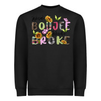 Black kinda boujee kinda broke Heavyweight Sweatshirt - MaliasSmallBusiness