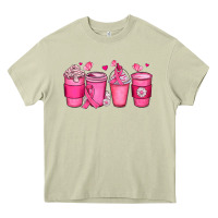 Mossy breast cancer coffee cups Heavy Core Tee - JahusDesignShop