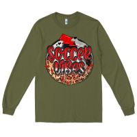 Army Green soccer vibes Long Sleeve Tee - MaliasSmallBusiness