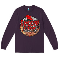 Plum soccer vibes Long Sleeve Tee - MaliasSmallBusiness