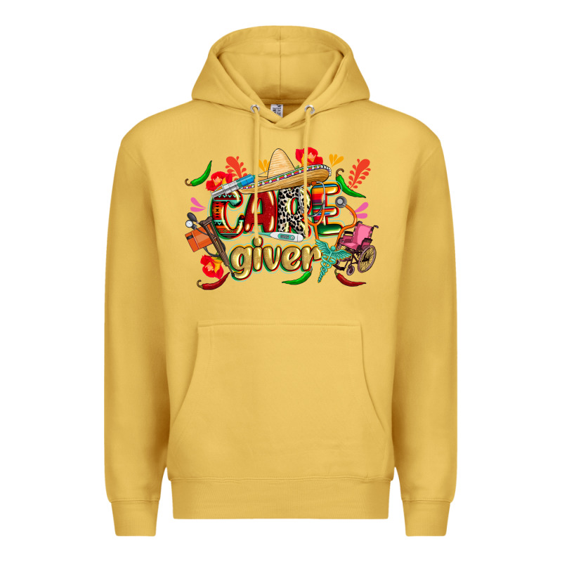 Cinco De Mayo Caregiver Premium Hoodie by CowGirlArtShop | Teevron