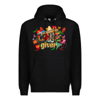 Black cinco de mayo caregiver Premium Hoodie - CowGirlArtShop