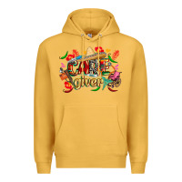 Mustard cinco de mayo caregiver Premium Hoodie - CowGirlArtShop