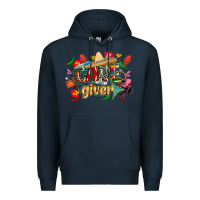 Navy cinco de mayo caregiver Premium Hoodie - CowGirlArtShop