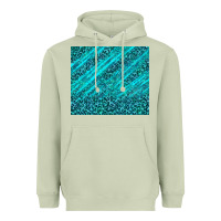 Matcha blue glitter with leopard pattern Heavyweight Hoodie - TumblerDesignByShophia