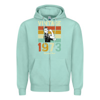 Seafoam Vintage 1973 Orginial Parts Zipper Hoodie - Bettercallsaul