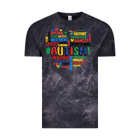 Cloud Black autism heart Vintage Tee - MaliasSmallBusiness