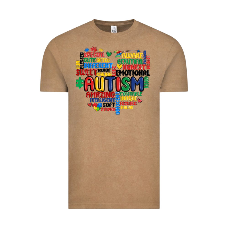 Autism Heart Vintage Tee by MaliasSmallBusiness | Teevron