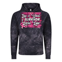 This Is What A Survivor Looks Like Breast Cancer Awareness Vintage Hoodie | Teevron