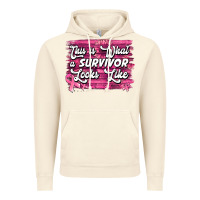 Vintage Artic this is what a survivor looks like breast cancer awareness Vintage Hoodie - Jasminsmagicworld