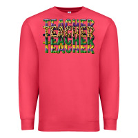 Cardinal teacher mardi gras Premium Sweatshirt - CowGirlArtShop