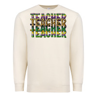 Sandshell teacher mardi gras Premium Sweatshirt - CowGirlArtShop