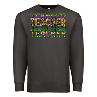 Smoke teacher mardi gras Premium Sweatshirt - CowGirlArtShop
