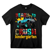 Black ready to school crush kindergarten Heavy Core Tee - AdoDesignShop