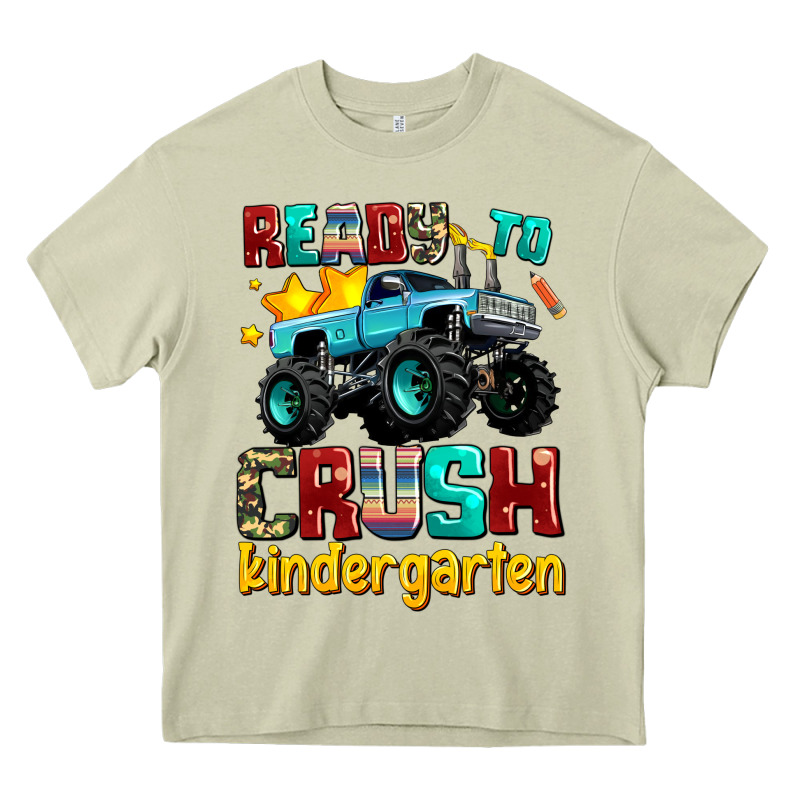 Ready To School Crush Kindergarten Heavy Core Tee by AdoDesignShop | Teevron