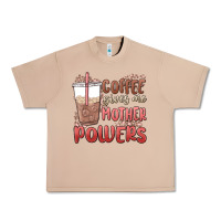 Burro coffee gives me mother powers Urban Heavy Tee - MaliasSmallBusiness