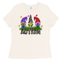 Bone autism Gnome Ladies Tee - CowhideDigitalArt
