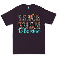 Plum teach them to be kind Premium Tee - JahusDesignShop