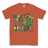 Copper mardi gras dude alligator Classic Tee - MaliasSmallBusiness