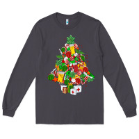 Smoke nurse christmas tree Long Sleeve Tee - MaliasSmallBusiness