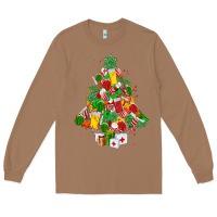 Toasted Coconut nurse christmas tree Long Sleeve Tee - MaliasSmallBusiness