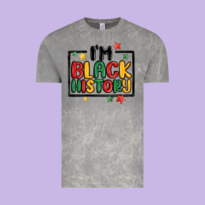 I'm Black History Vintage Tee Designed By Maliassmallbusiness