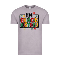 Vintage Zinc i'm black history Vintage Tee - MaliasSmallBusiness