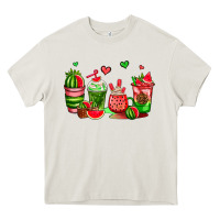 Cream watermelon coffee cups Heavy Core Tee - AdoDesignShop