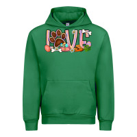 Emerald Easter love dog paw Urban Hoodie - BundleAndBundleShop