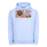 Pigment Grape Ice Easter love dog paw Urban Hoodie - BundleAndBundleShop