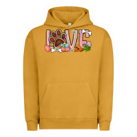 Pigment Peanut Butter Easter love dog paw Urban Hoodie - BundleAndBundleShop