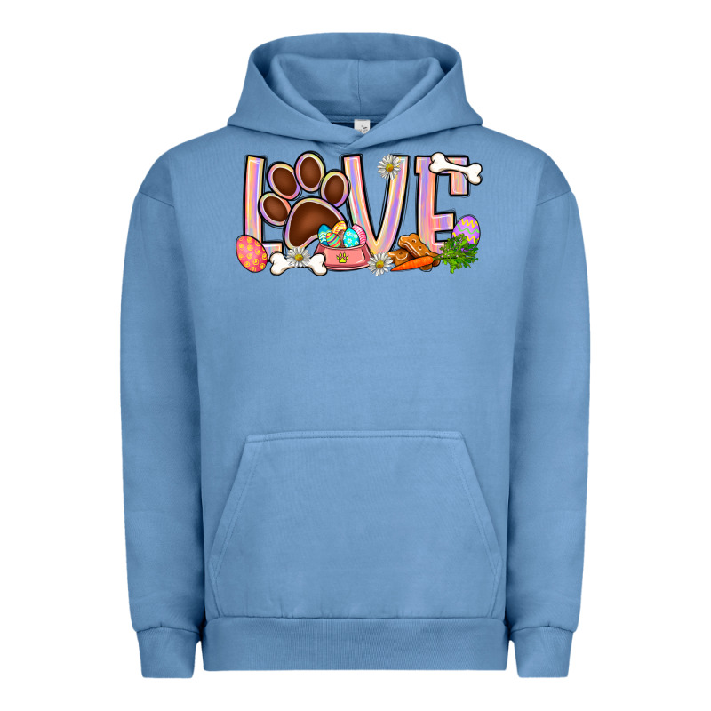 Easter Love Dog Paw Urban Hoodie by BundleAndBundleShop | Teevron