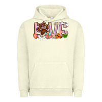 Pigment Pistachio Easter love dog paw Urban Hoodie - BundleAndBundleShop