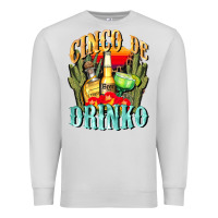 Dove Grey cinco de drinko cinco de mayo Premium Sweatshirt - CowGirlArtShop