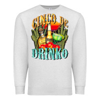 Oatmeal Heather cinco de drinko cinco de mayo Premium Sweatshirt - CowGirlArtShop