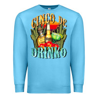 Ocean Blue cinco de drinko cinco de mayo Premium Sweatshirt - CowGirlArtShop