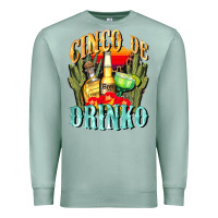 Seafoam cinco de drinko cinco de mayo Premium Sweatshirt - CowGirlArtShop