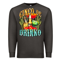 Smoke cinco de drinko cinco de mayo Premium Sweatshirt - CowGirlArtShop