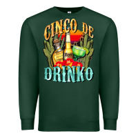 Sports Green cinco de drinko cinco de mayo Premium Sweatshirt - CowGirlArtShop