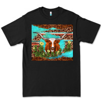 Black longhorn tumbler Premium Tee - AdoDesignShop