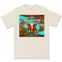 Bone longhorn tumbler Premium Tee - AdoDesignShop