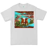 Dove Grey longhorn tumbler Premium Tee - AdoDesignShop